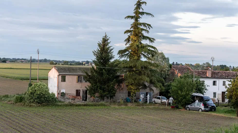 S. Urbano (PD), 15 maggio 2019 Rinvenimento due cadaveri in casa di Federico Bernardinello, via Adige Superiore 16 Nella foto: