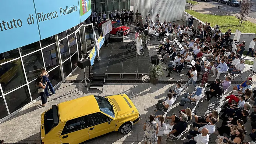 La Lancia Delta Integrale Evoluzione appartenuta a Roberto Baggio