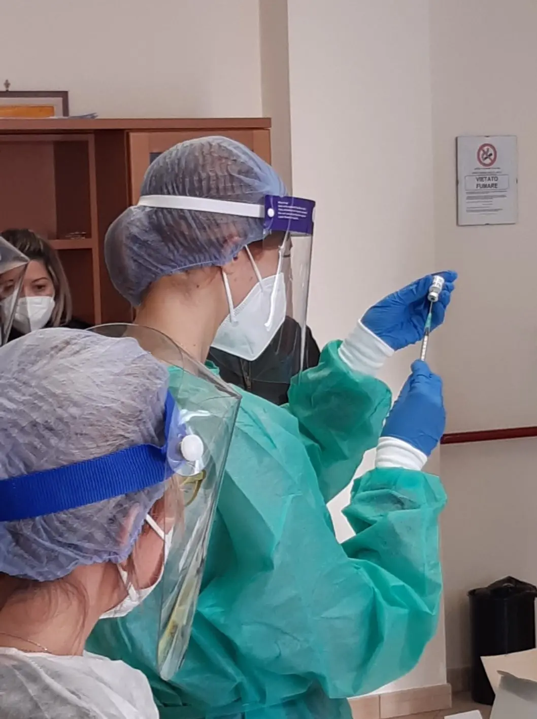 Vaccinazioni nella Rsa di Pontelongo