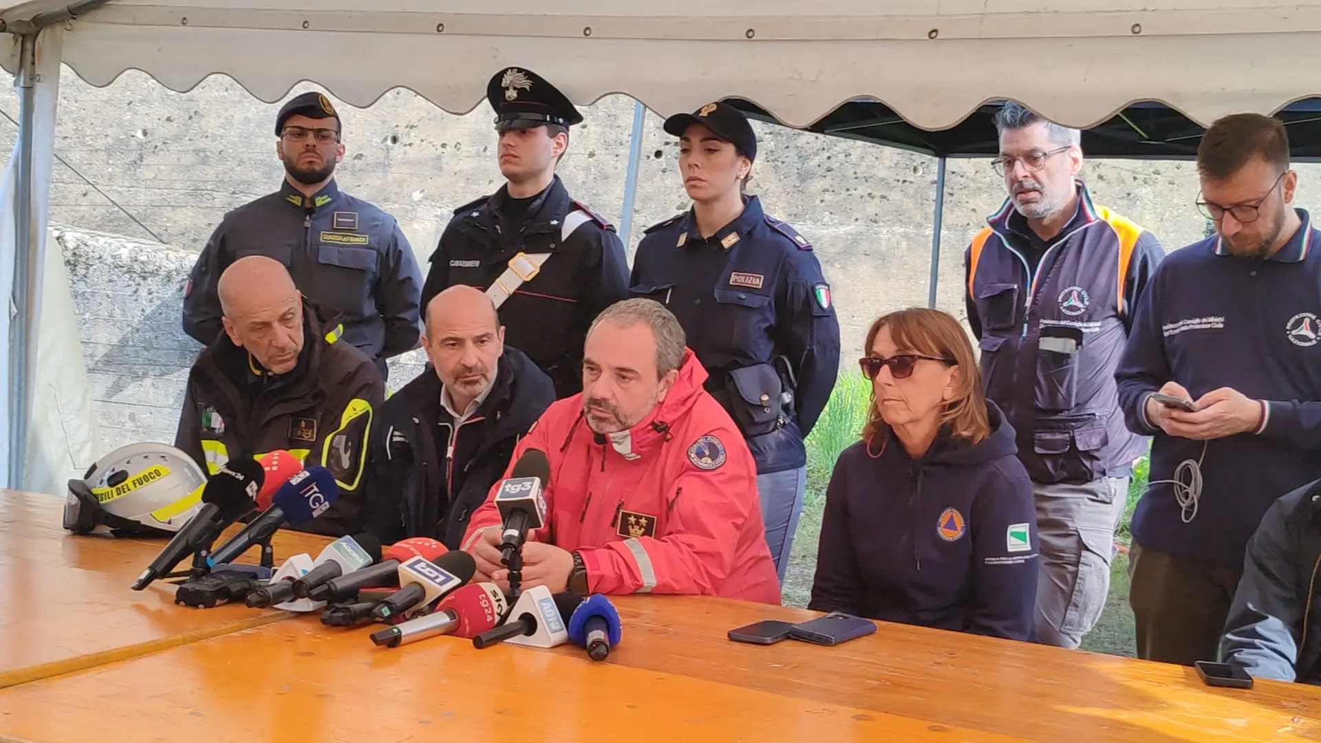 La conferenza stampa con i coordinatori delle ricerche