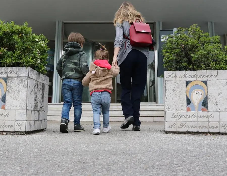 Il covid point per bambini della Madonnina a Treviso