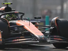 epa11760040 McLaren driver Lando Norris of Britain in action during a practice session for the Formula One Abu Dhabi Grand Prix, in Abu Dhabi, United Arab Emirates, 06 December 2024. The 2024 Formula One Abu Dhabi Grand Prix is held on the Yas Marina Circuit racetrack on 08 December. EPA/ALI HAIDER