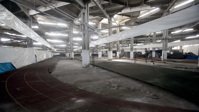 La vecchia pista d'atletica