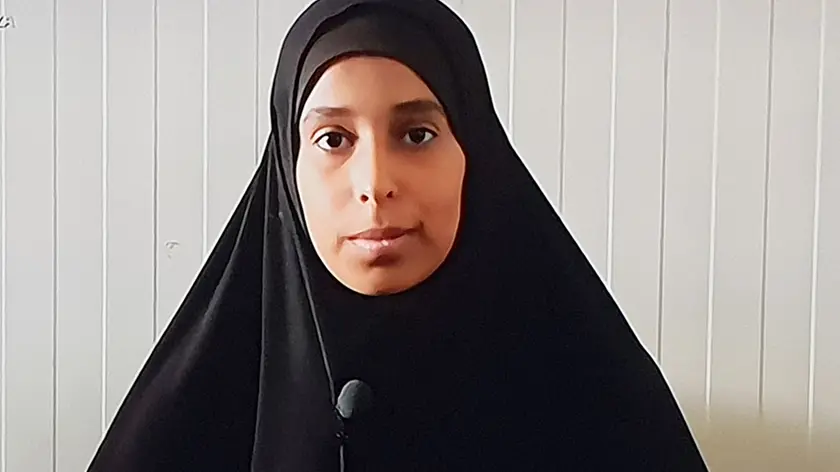Meriem come è oggi e come è apparsa nell'intervista andata in onda su Sky TG 24