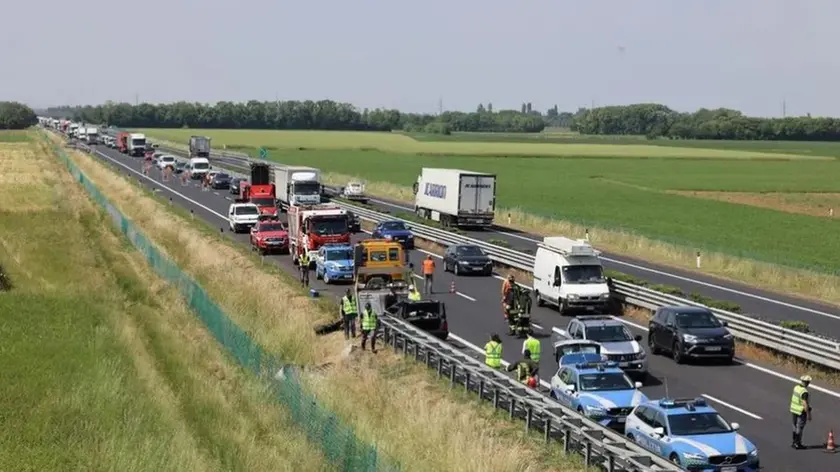 L'incidente nel quale è rimasto vittima il muratore di Casale di Scodosia