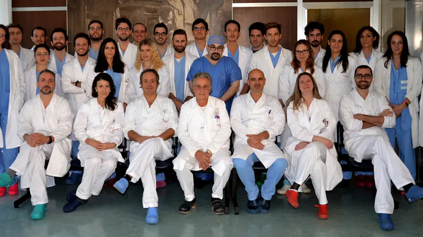 L'equipe del professor Franco Bassetto