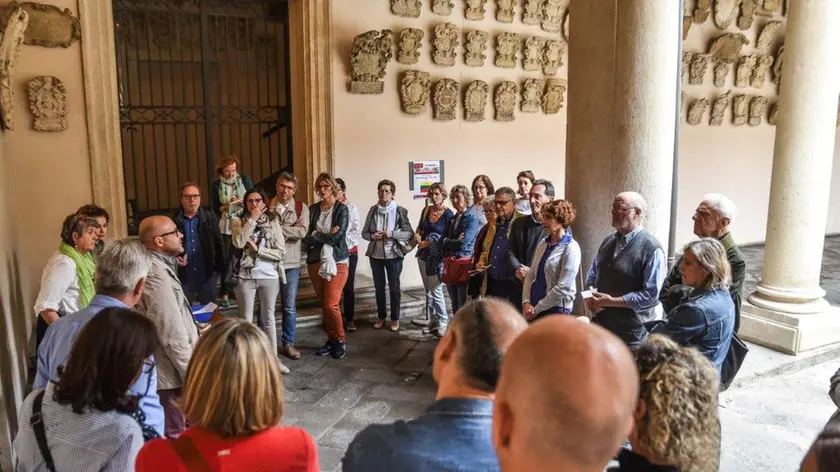 La visita dei lettori del Mattino di Padova a Palazzo Bo, sede storica dell'Università