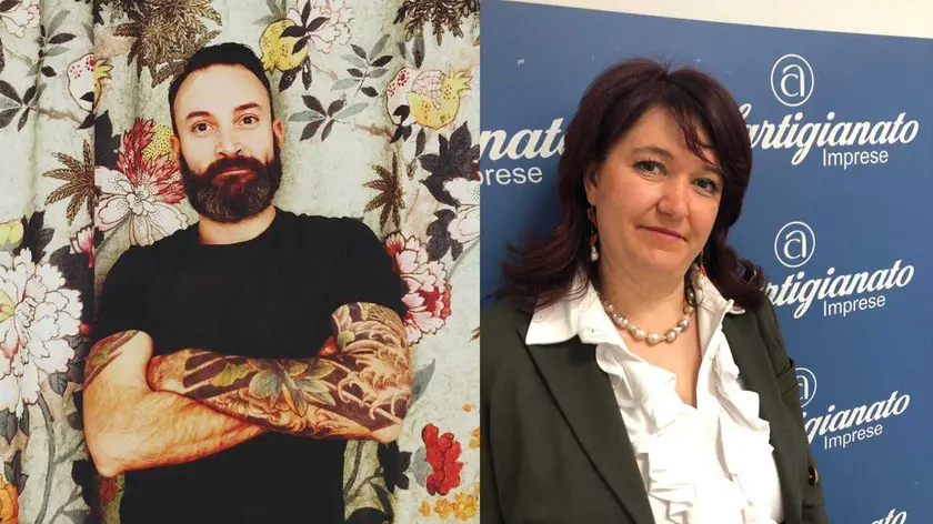 Omar LIbero e Tiziana Chiorboli