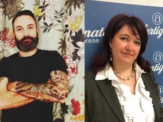 Omar LIbero e Tiziana Chiorboli