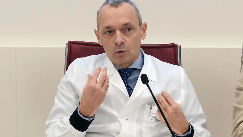 Il professor Umberto Cillo dell’Azienda Ospedale-Università di Padova