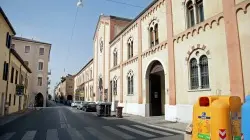 L'ex geriatrico in via Beato Pellegrino
