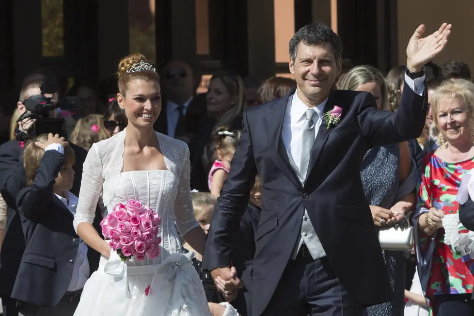 Foto Vincenzo Livieri - LaPresse.04-10-2014 Roma, Italia.Gossip.Matrimonio di Fabrizio Frizzi e Carlotta Mantovan..Photo Vincenzo Livieri - LaPresse.04-10-2014 Rome, Italy.Gossip.The marriage of Fabrizio Frizzi e Carlotta Mantovan