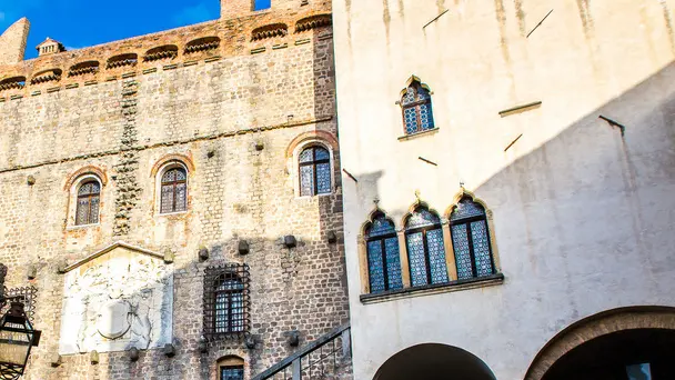 Monselice, PD, 17.01.2017 Pulizie di primavera al Castello di Monselice. Nella foto: il Castello.
