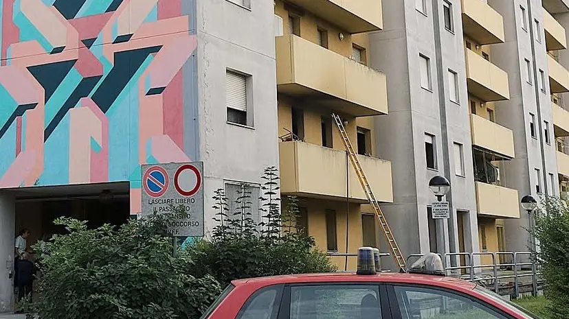 TOME - AGENZIA BIANCHI - PADOVA - INCENDIO A MORTISE. LUCIANI