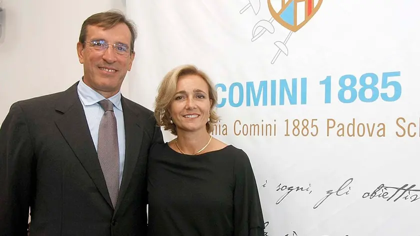 BARON - AGENZIA BIANCHI - PADOVA - INAUGURAZIONE CENTRO SCHERMA COMINI. ANDREA BORELLA, FRANCESCA BERTOLIZZI