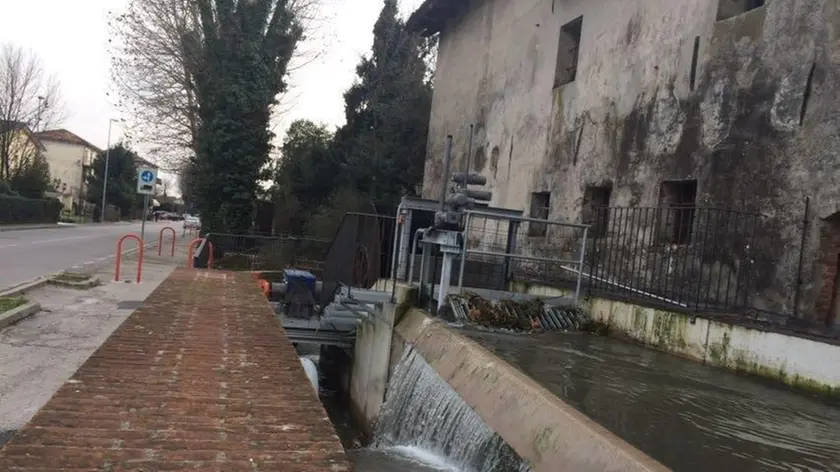 Il punto in cui si è buttata