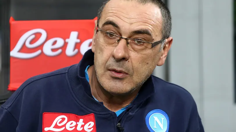 Maurizio Sarri allenatore del Napoli