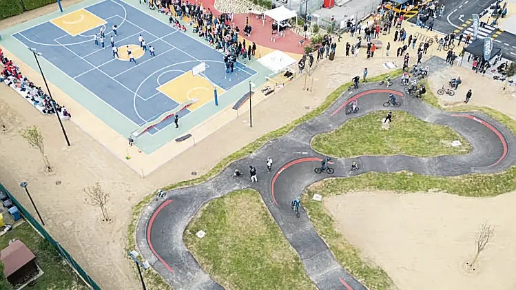 Le nuove strutture sportive all'aria aperta di Campo San Martino