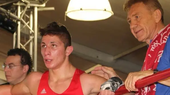 Joscioal Millas insieme all’anima della Boxe Piovese Gino Freo