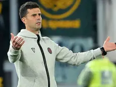 Bologna's head coach Thiago Motta reacts during the Italian Serie A soccer match between AS Roma and Bologna FC 1909 at the Olimpico stadium in Rome, Italy, 22 April 2024. ANSA/ETTORE FERRARI