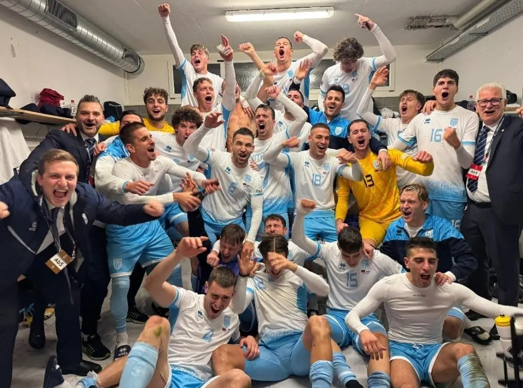 La festa di Vaduz della nazionale di San Marino