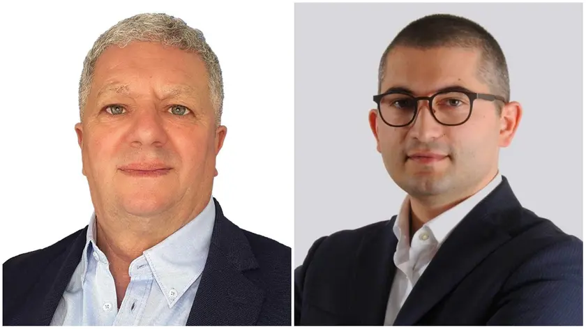 Giuliano Gastaldello a sinistra, Steve Garbin a destra