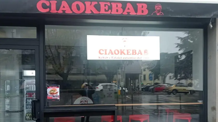 Il nuovo locale Ciao Kebab che ha aperto in piazza Mazzini a Padova