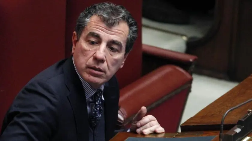 Il deputato del Pdl Marco Milanese in Aula alla Camera in una foto d'archivio del febbraio 2012. ANSA