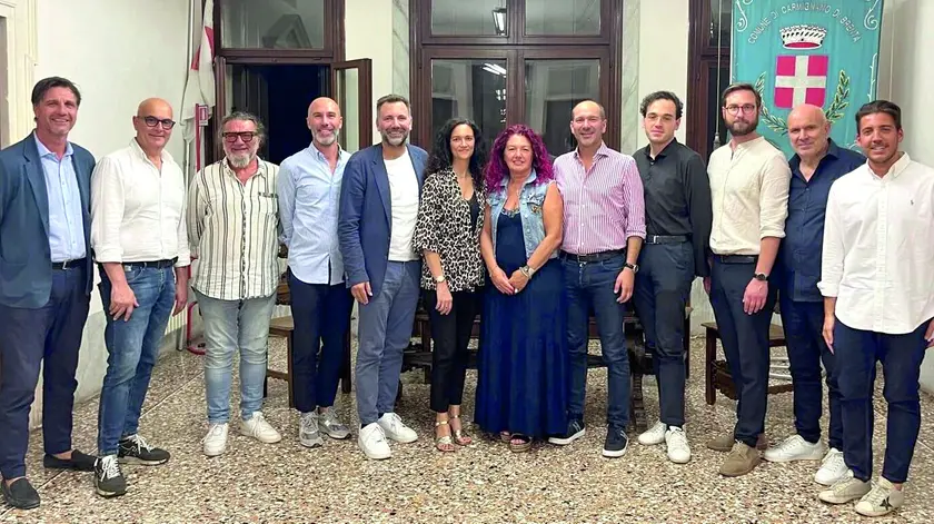 I sindaci dell’Alta che si sono incontrati a Carmignano di Brenta