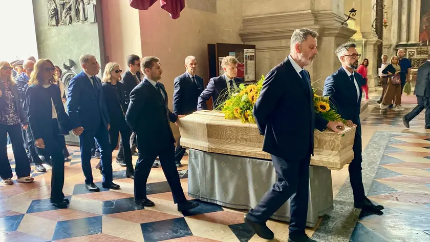 Funerale di Chiara Jaconis (foto Fossella/Bianchi)