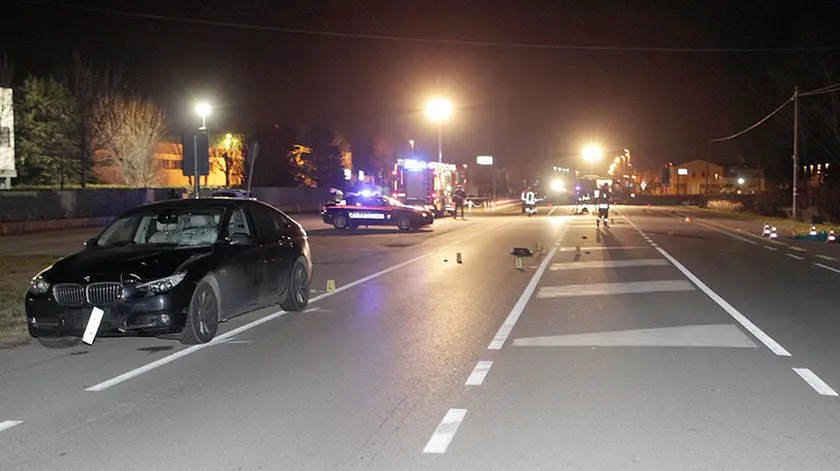 BELLUCO - FOTO PIRAN - PIOVE DI SACCO - INCIDENTE MORTALE TOGNANA