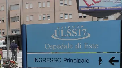 Este 14/07/2014 l'espedale di este dove è tricoverato Galan.nella foto : l'esterno dell'ospedale di este.ph zangirolami