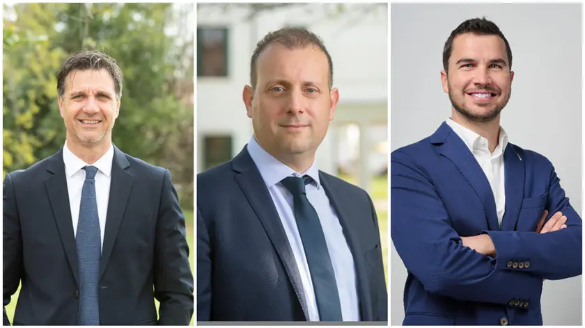 Nicola Pettenuzzo, Alberto Scapin e Fabio Zanfardin