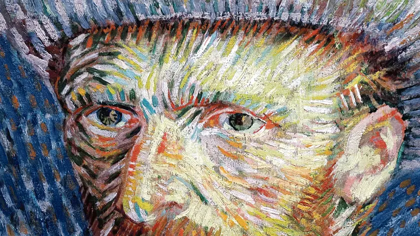 Lo sguardo dell'autoritratto di Vincent van Gogh in mostra a Padova