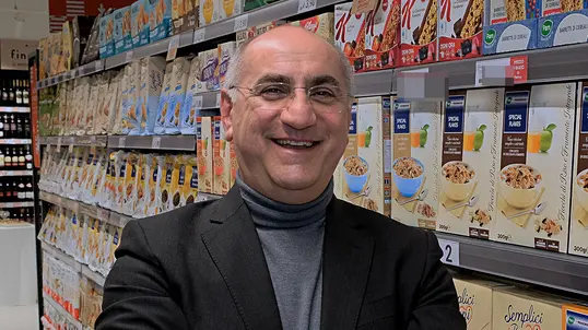 MARIAN-AGENZIA BIANCHI- PADOVA- PIAZZALE SANTA CROCE- CONF STAMPA PER APERTURA SUPERMERCATO PAM RINNOVATO . L’AMMINISTRATORE DELEGATO ING. CORVARI.