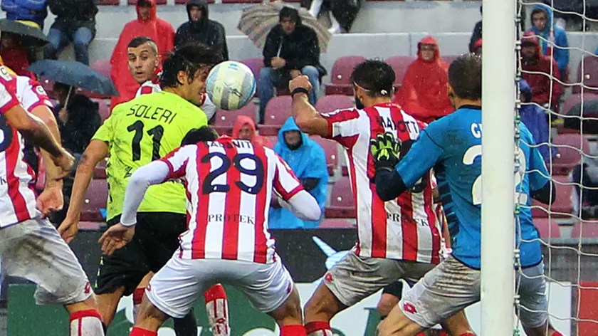 BARSOTTI - FOTOPIRAN - VICENZA - DERBY VICENZA PADOVA gol 0-1 TOCCO DI SOLERI SU PUNIZIONE DI RONALDO