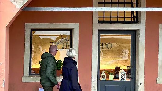 L’ingresso della nuova pasticceria Tombolato in Prato della Valle