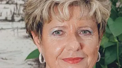 09.10.2001.- Ing. Maria Giovanna Piva, nuovo Presidente Magistrato alle Acque Venezia..Interpress/Vitucci