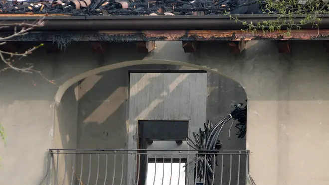BELLUCO INCENDIO ABITAZIONE LISSARO