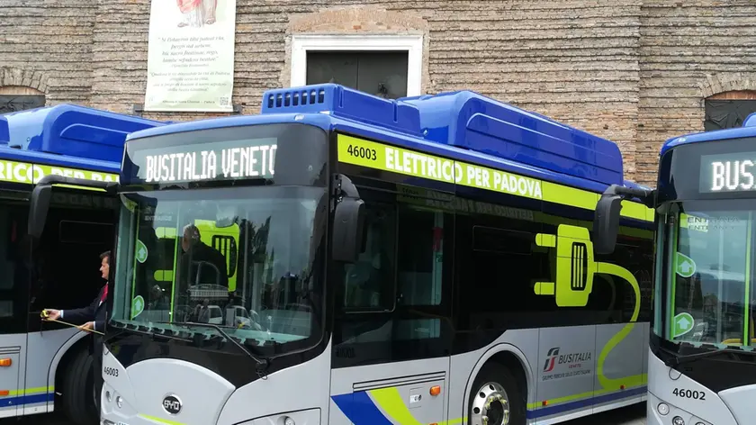 In arrivo a Padova 16 bus elettrici