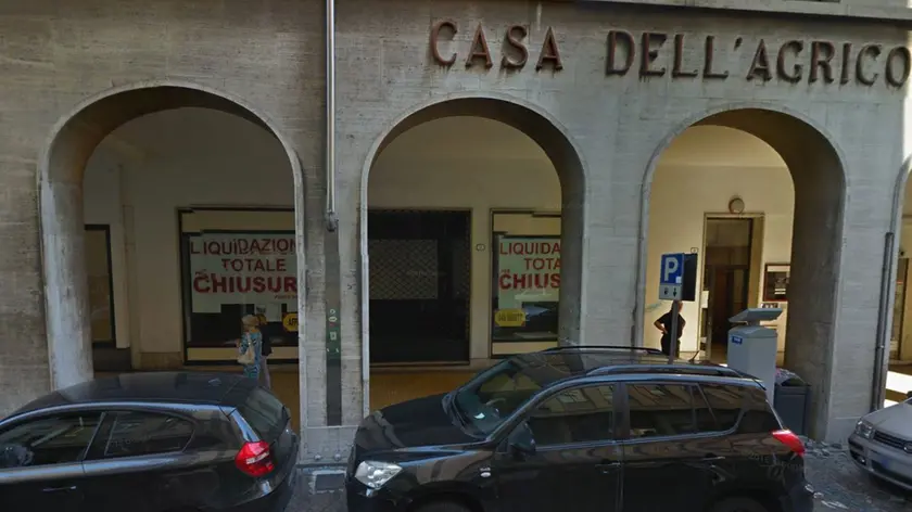 L'ex negozio Giraudo di via Martiri della Libertà