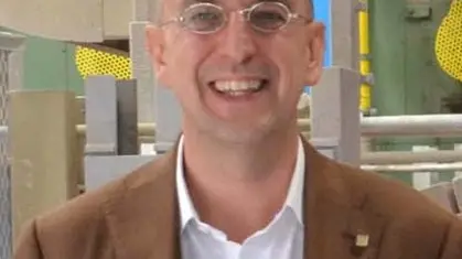 Interpress/Gf.Tagliapietra. 12.10.2017.- Riccardo Bisanza pres. della fornace Orsoni la presenta alla stampa.