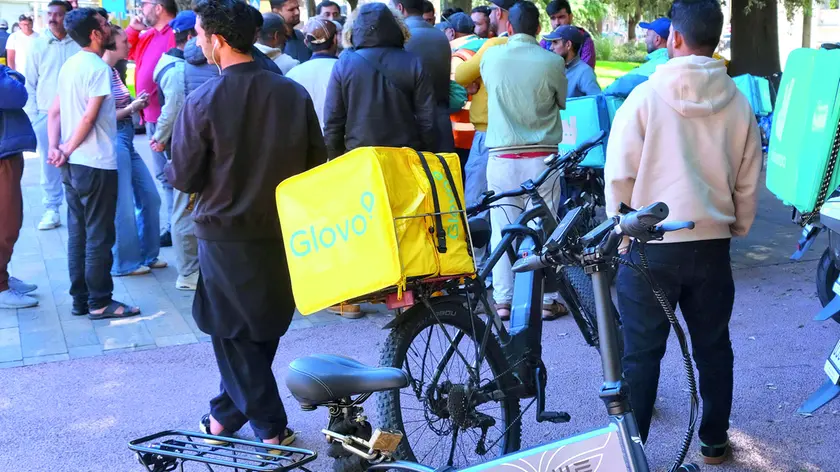 A Padova lo sciopero dei rider