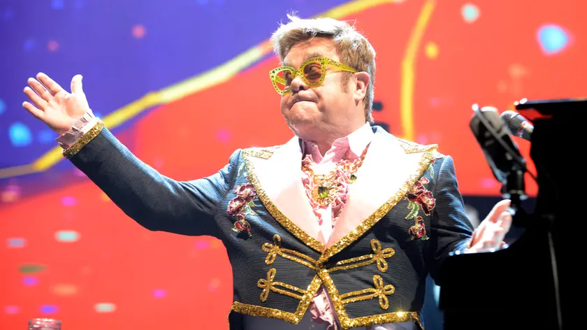 22/05/2019 Hannover, Elton John in concerto durante il suo tour ''Farewell Yellow Brick Road''