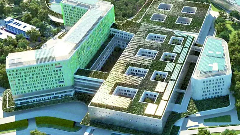 Il progetto del nuovo polo ospedaliero nell’area di San Lazzaro, a Padova Est