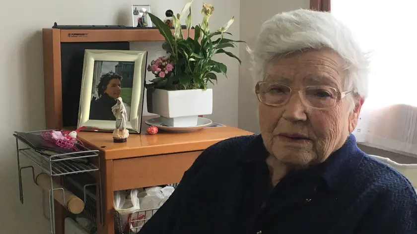 Ofelia Rampazzo, 85 anni, madre di Isabella