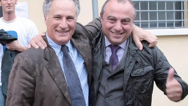 BELLUCO UFFICIO ELETTORALE VIGONZA Tacchetto con Alberto Manzi
