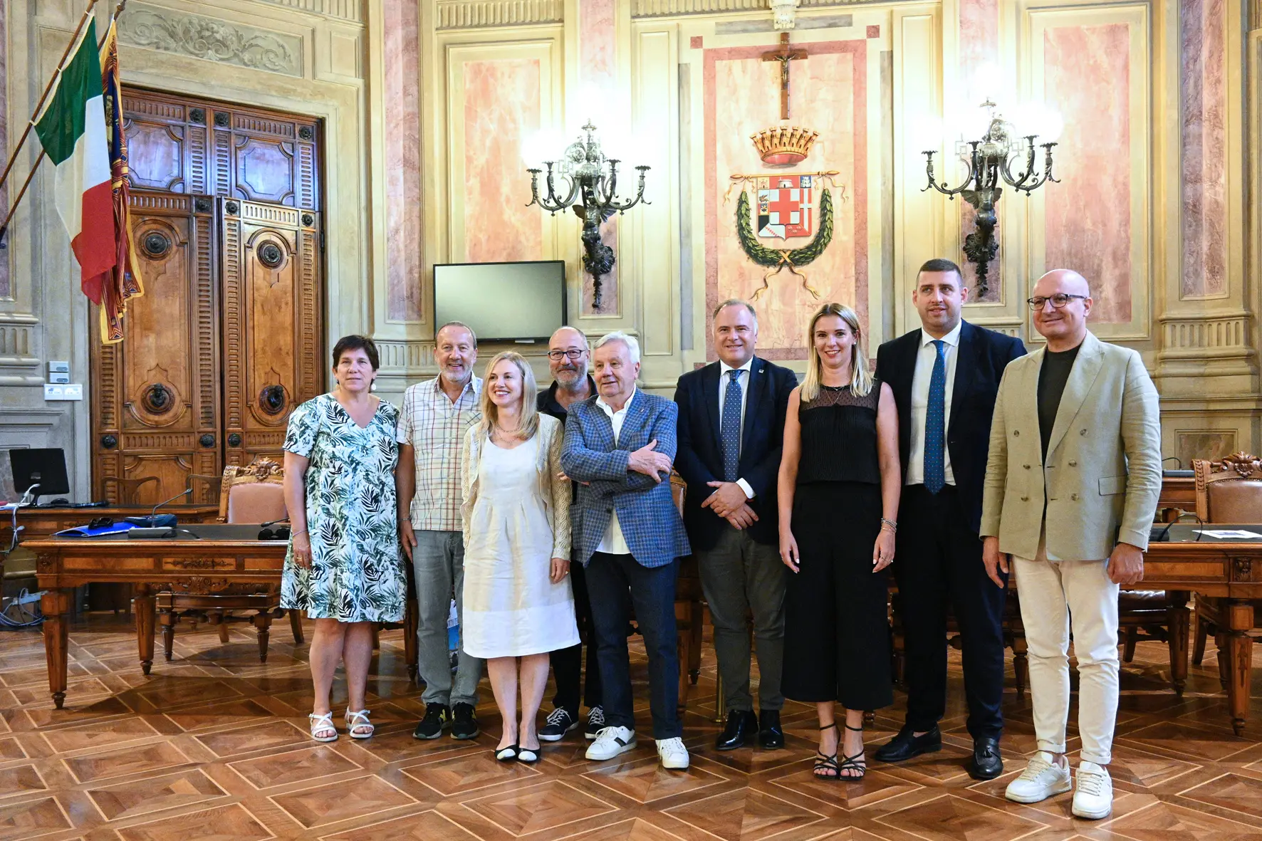 La presentazione del progetto in Provincia