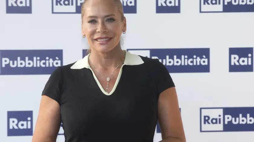 Barbara De Rossi durante la presentazione dei palinsesti RAI presso gli studi Dear a Roma, 26 giugno 2014. ANSA/CLAUDIO PERI