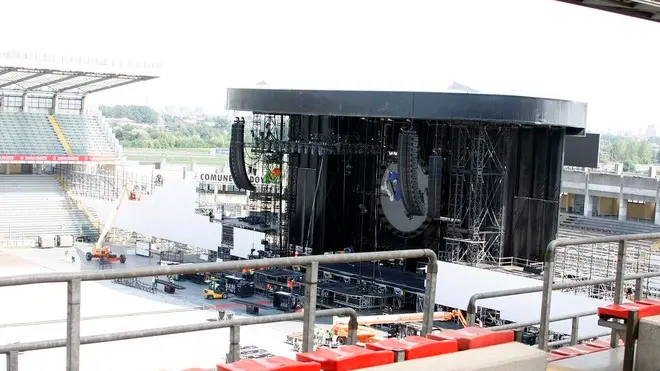 BARSOTTI - PREPARATIVI CONCERTO ROGER WATERS